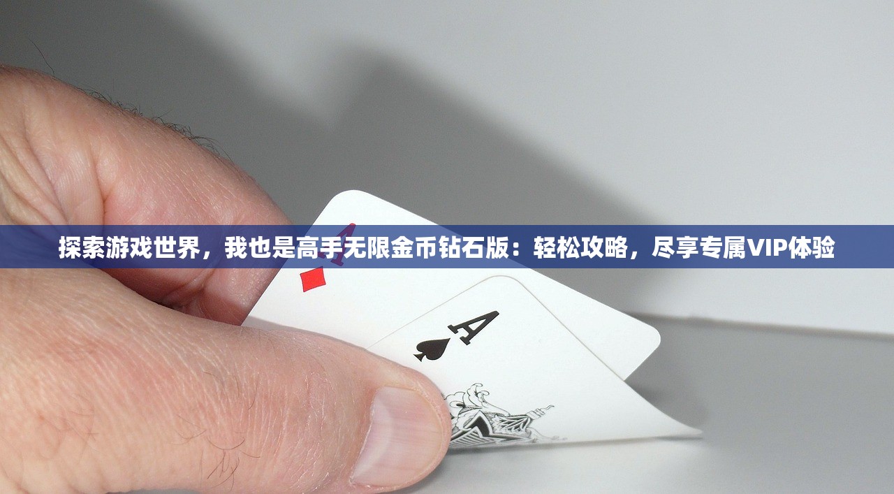 探索游戏世界，我也是高手无限金币钻石版：轻松攻略，尽享专属VIP体验