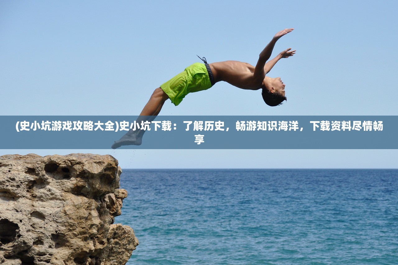 (史小坑游戏攻略大全)史小坑下载：了解历史，畅游知识海洋，下载资料尽情畅享