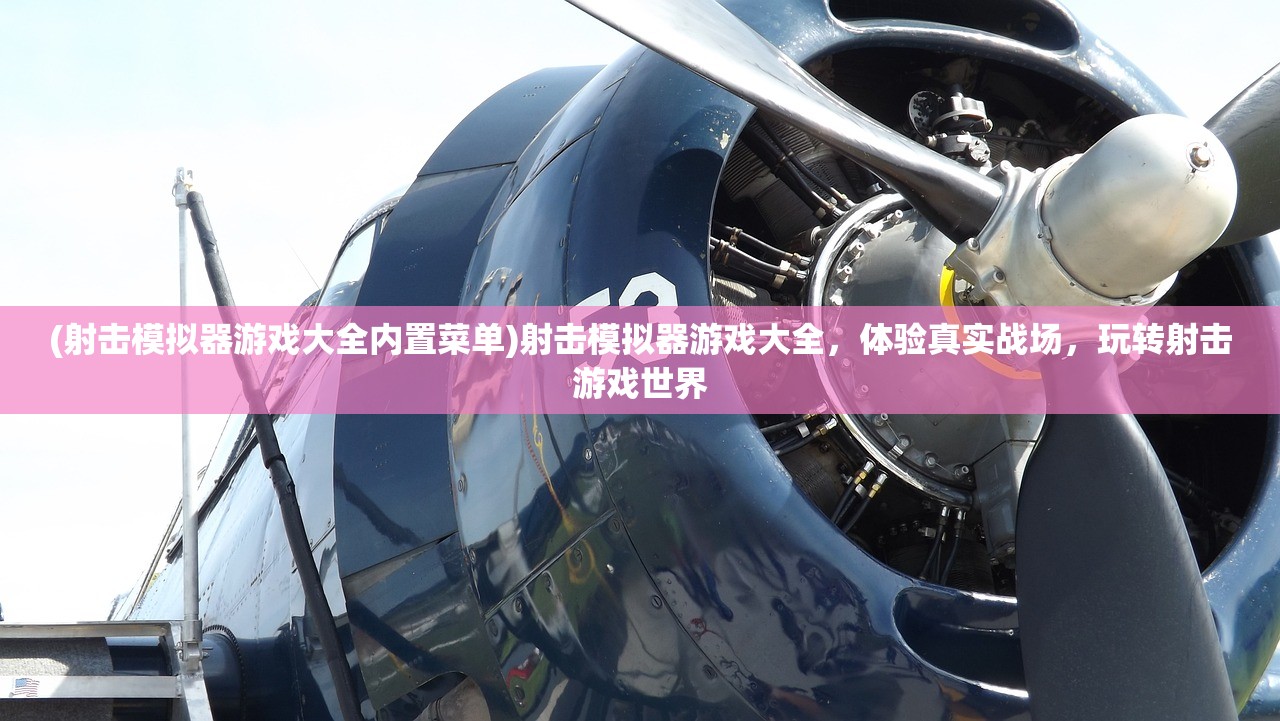 (射击模拟器游戏大全内置菜单)射击模拟器游戏大全，体验真实战场，玩转射击游戏世界