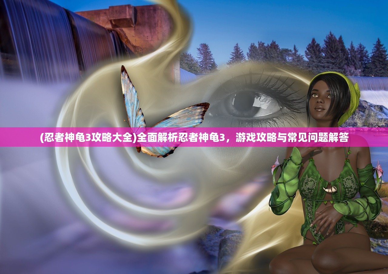 (忍者神龟3攻略大全)全面解析忍者神龟3，游戏攻略与常见问题解答