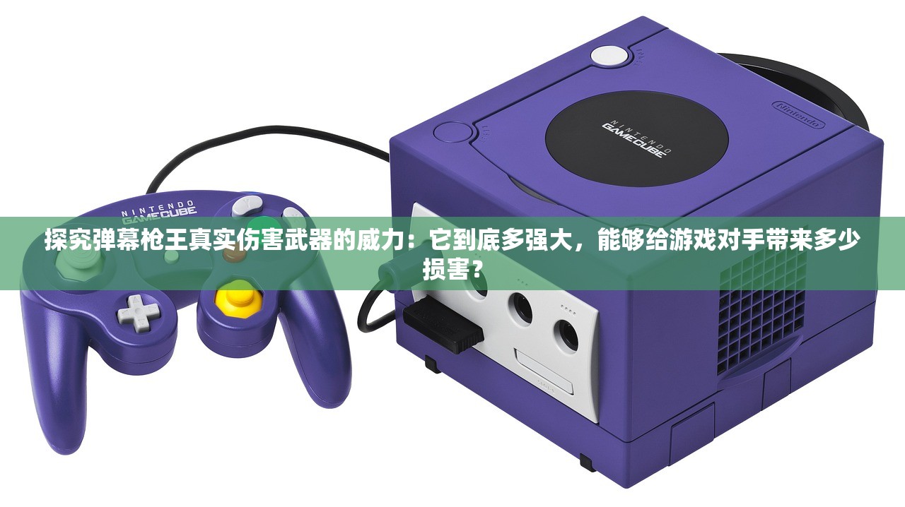 探究弹幕枪王真实伤害武器的威力：它到底多强大，能够给游戏对手带来多少损害？