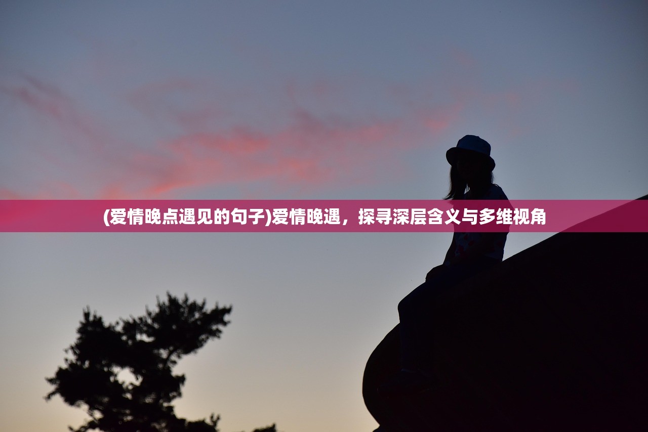 (爱情晚点遇见的句子)爱情晚遇，探寻深层含义与多维视角