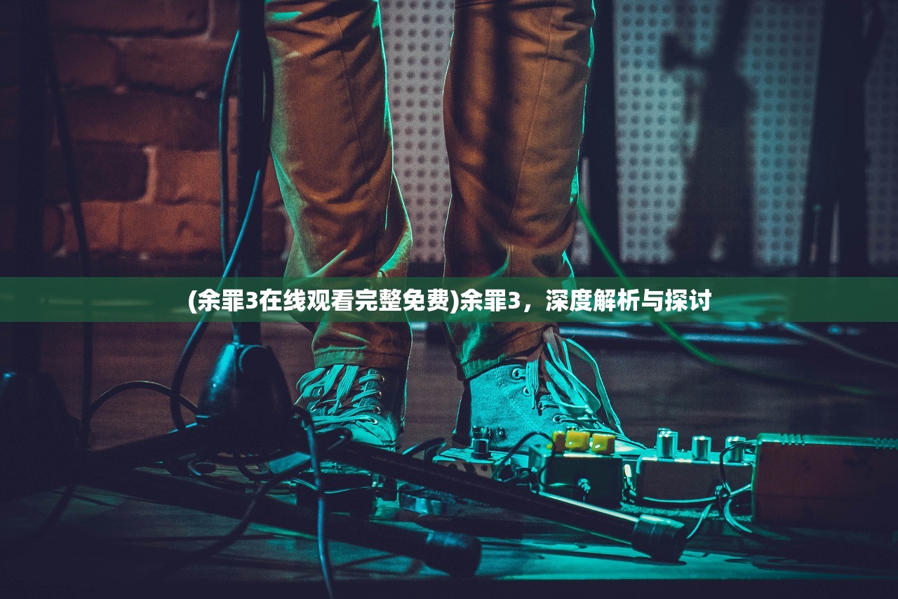 (余罪3在线观看完整免费)余罪3，深度解析与探讨