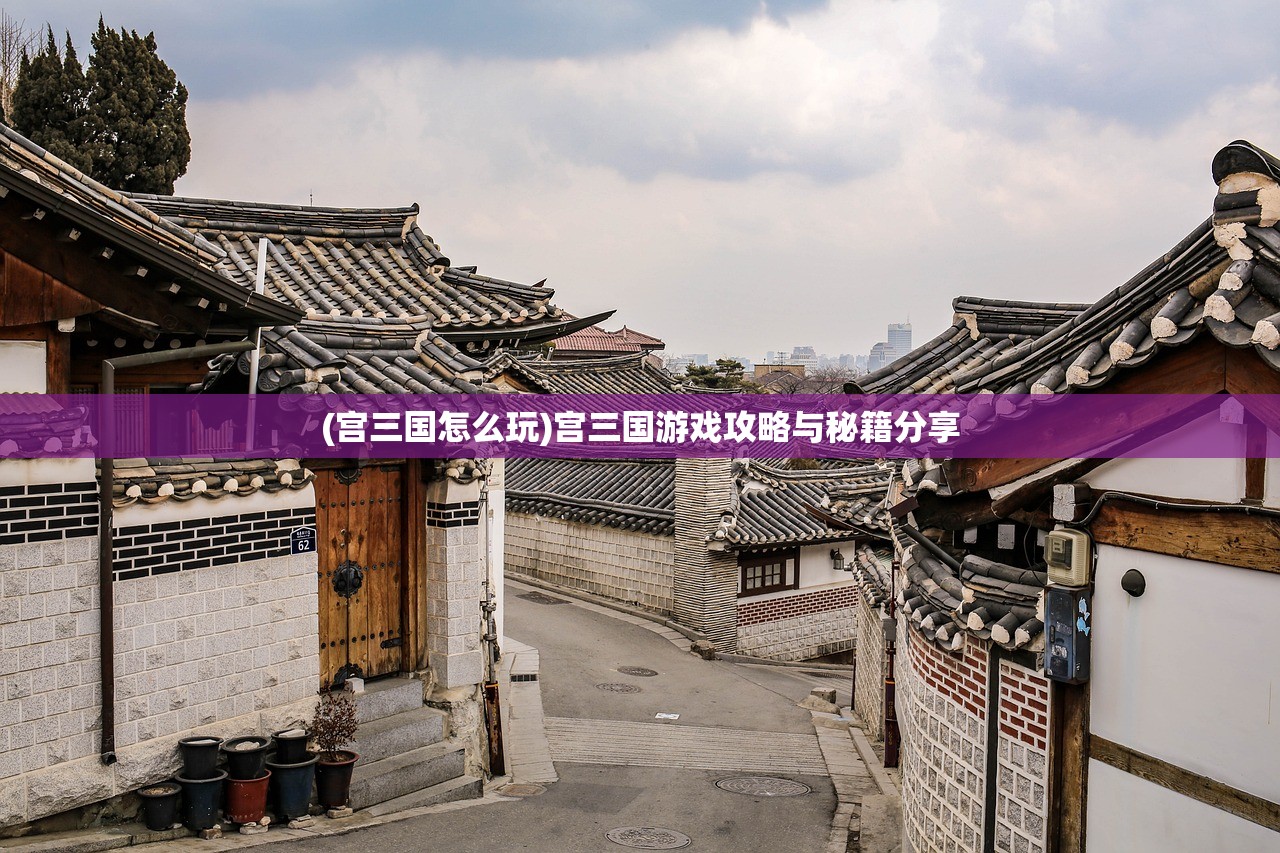 (宫三国怎么玩)宫三国游戏攻略与秘籍分享