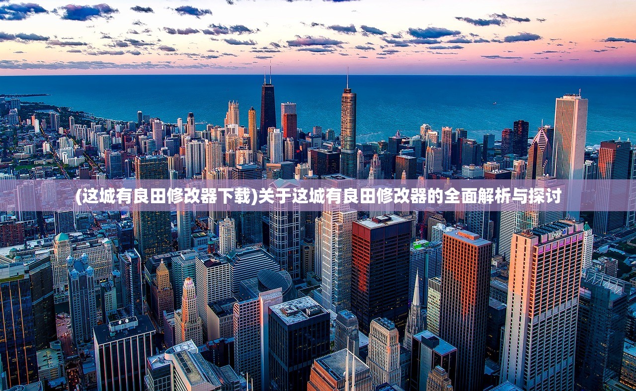 (这城有良田修改器下载)关于这城有良田修改器的全面解析与探讨