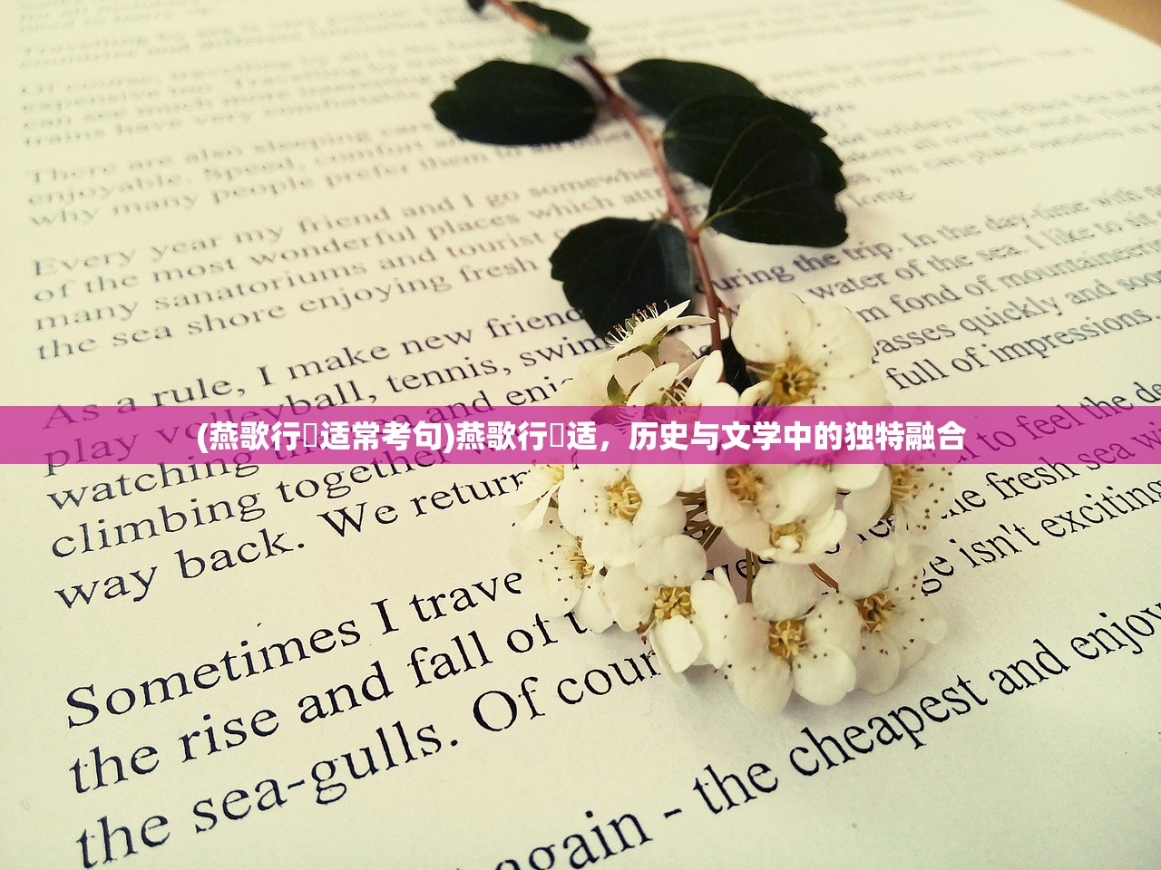 (燕歌行髙适常考句)燕歌行髙适，历史与文学中的独特融合