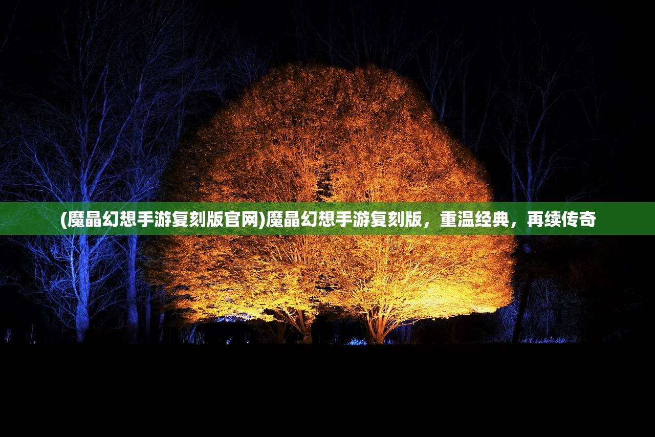 (魔晶幻想手游复刻版官网)魔晶幻想手游复刻版，重温经典，再续传奇