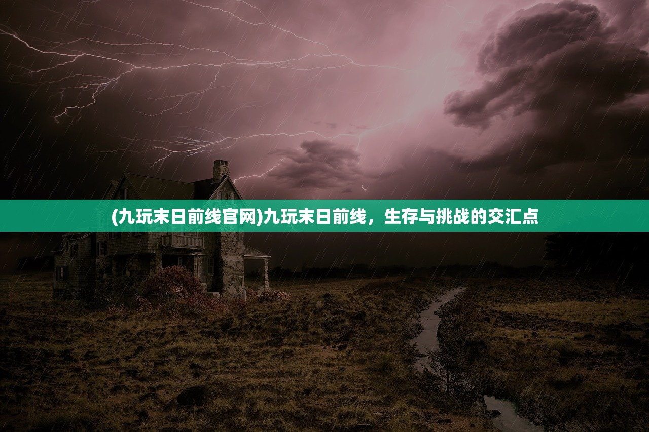 (九玩末日前线官网)九玩末日前线，生存与挑战的交汇点