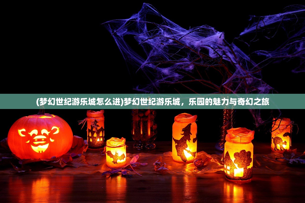 (梦幻世纪游乐城怎么进)梦幻世纪游乐城，乐园的魅力与奇幻之旅