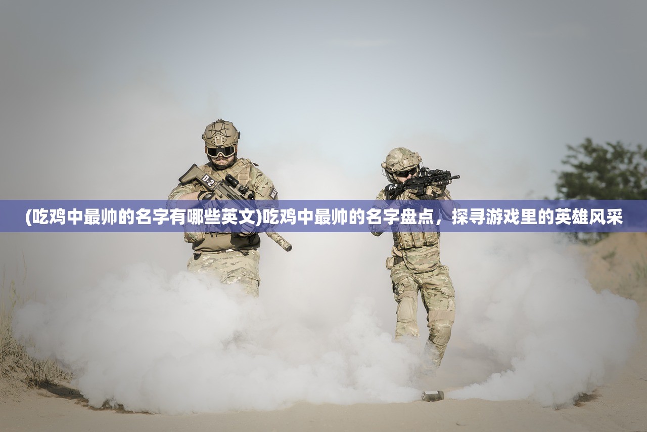 (吃鸡中最帅的名字有哪些英文)吃鸡中最帅的名字盘点，探寻游戏里的英雄风采