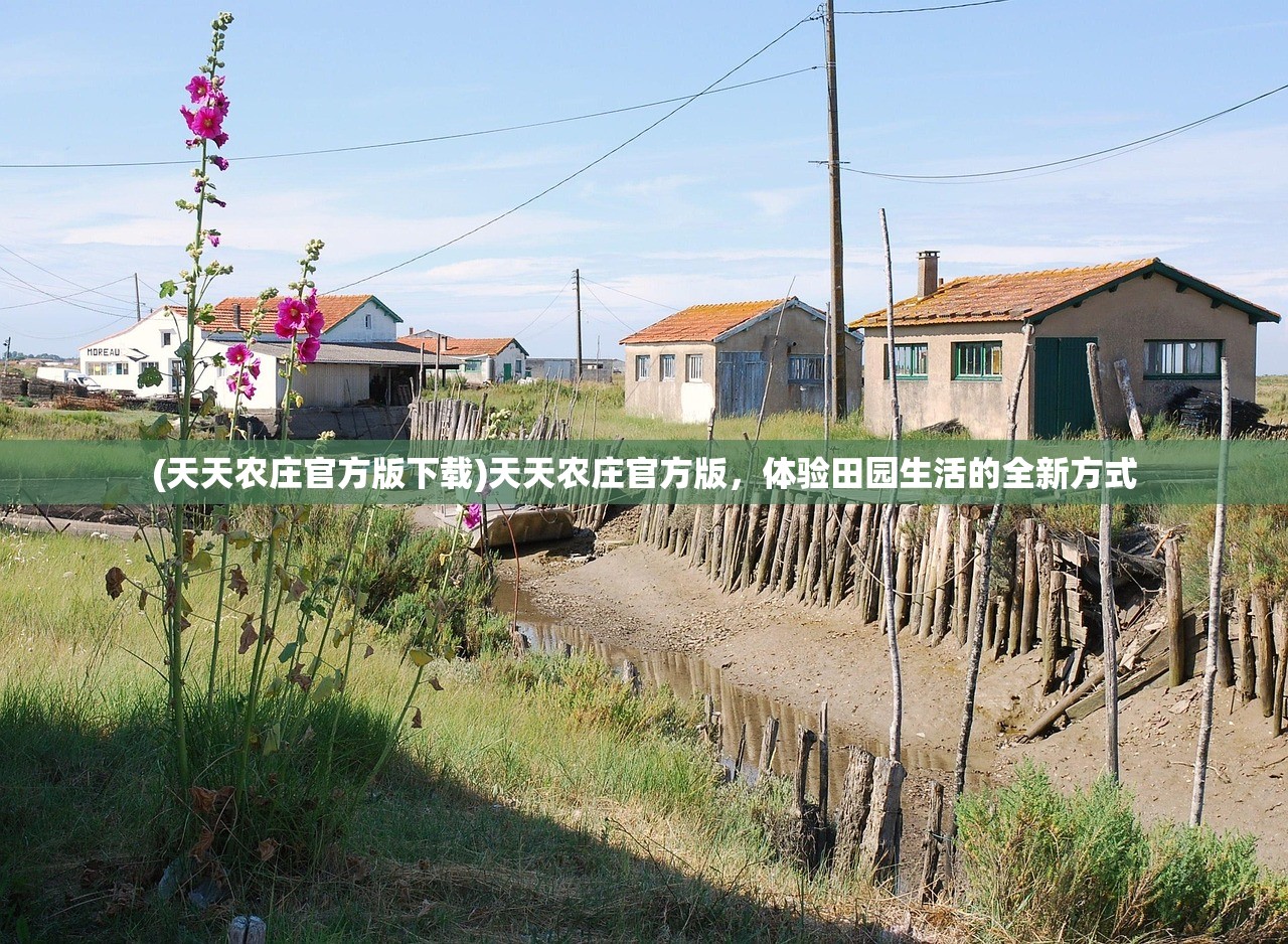 (天天农庄官方版下载)天天农庄官方版，体验田园生活的全新方式
