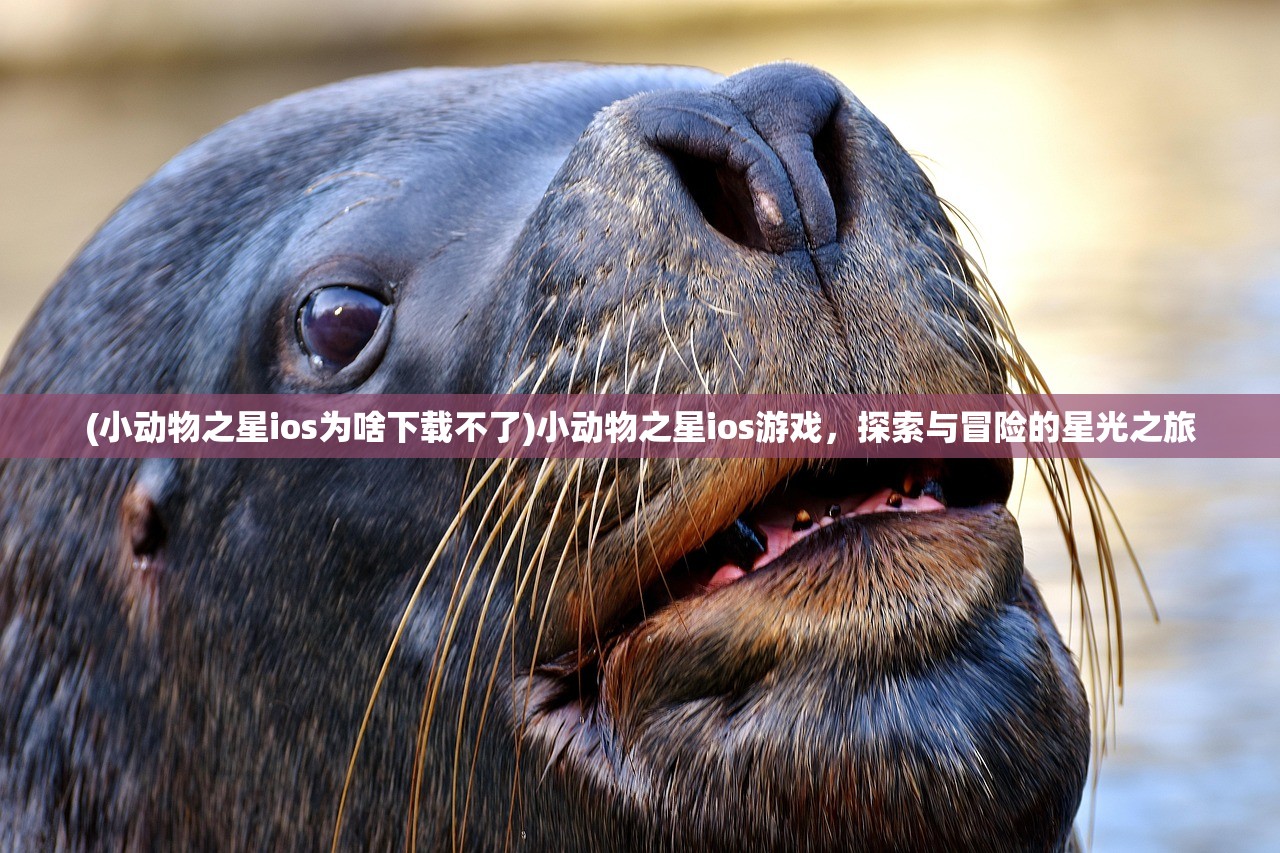 (小动物之星ios为啥下载不了)小动物之星ios游戏，探索与冒险的星光之旅