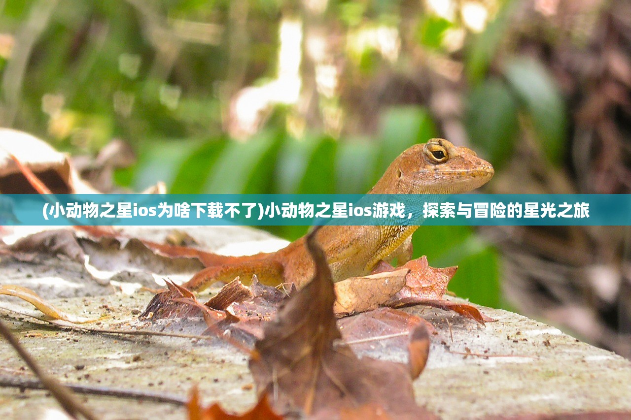 (小动物之星ios为啥下载不了)小动物之星ios游戏，探索与冒险的星光之旅