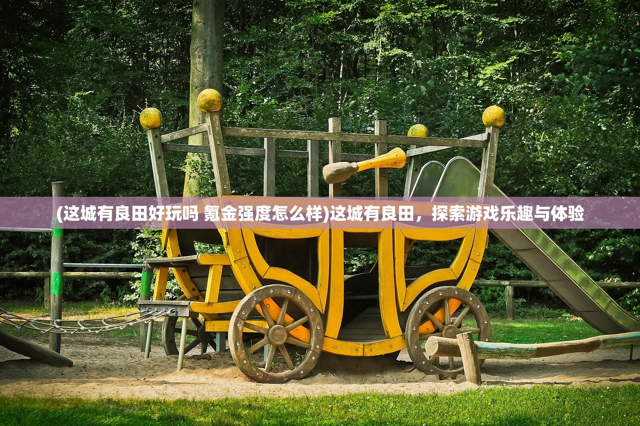 (这城有良田好玩吗 氪金强度怎么样)这城有良田，探索游戏乐趣与体验