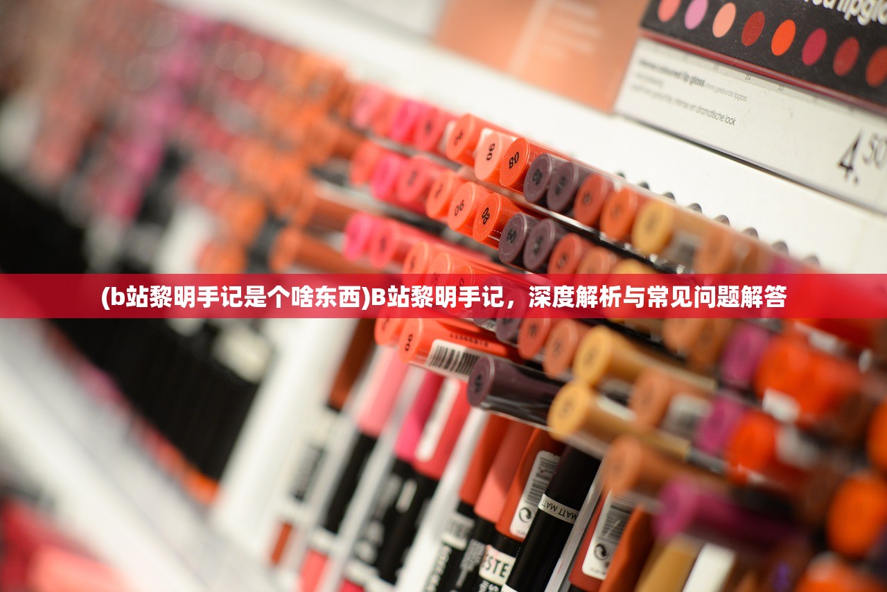 (b站黎明手记是个啥东西)B站黎明手记，深度解析与常见问题解答