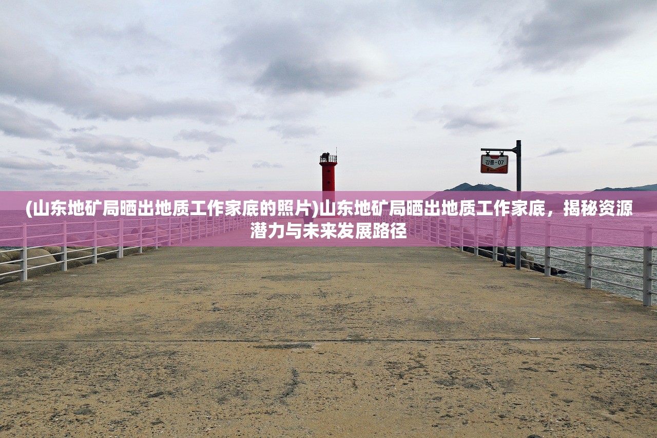 (山东地矿局晒出地质工作家底的照片)山东地矿局晒出地质工作家底，揭秘资源潜力与未来发展路径