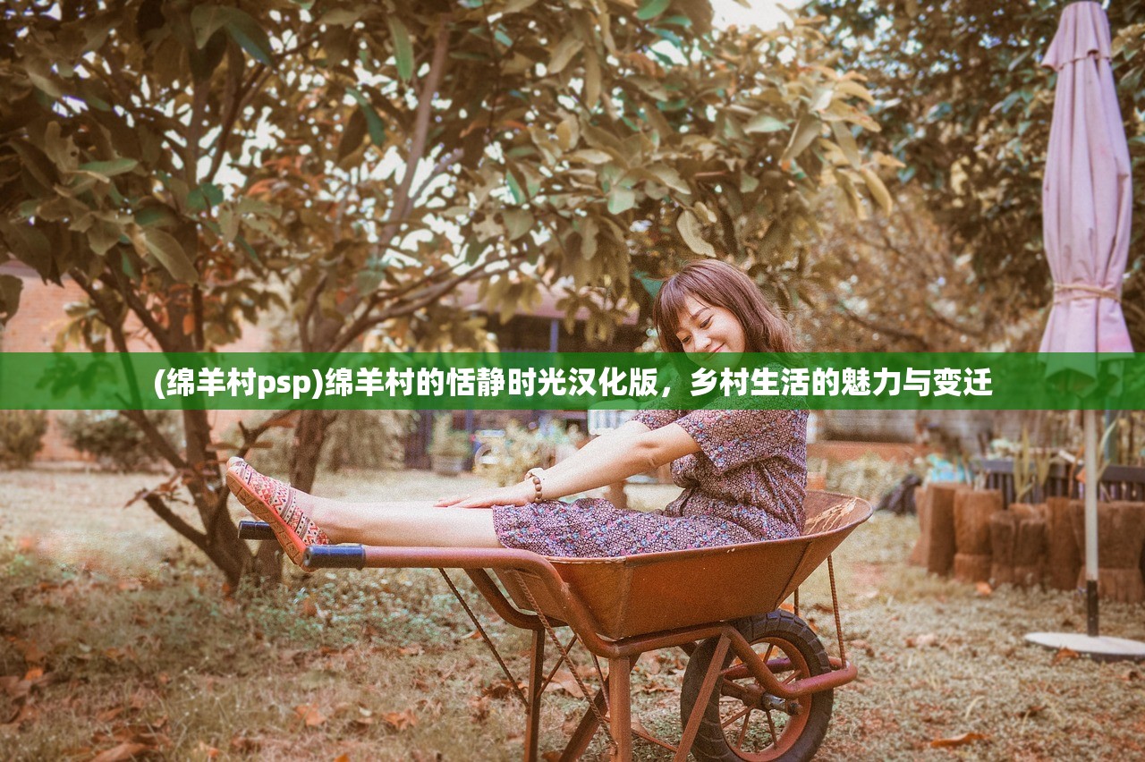 (绵羊村psp)绵羊村的恬静时光汉化版，乡村生活的魅力与变迁