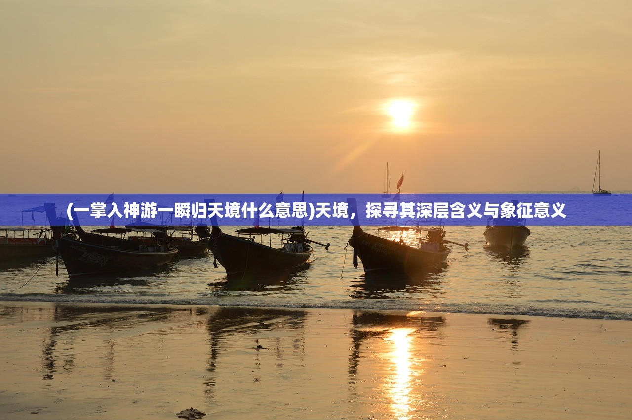 (一掌入神游一瞬归天境什么意思)天境，探寻其深层含义与象征意义