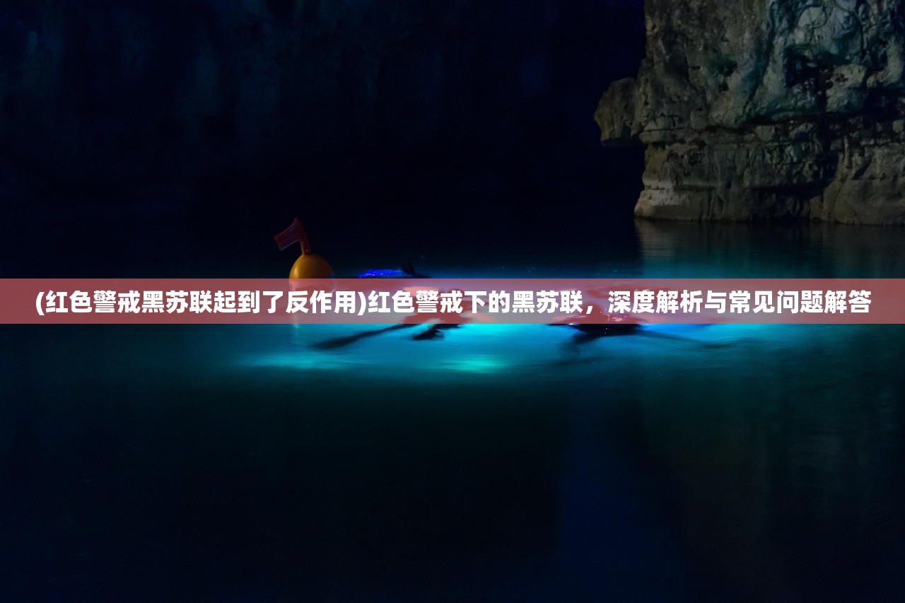(红色警戒黑苏联起到了反作用)红色警戒下的黑苏联，深度解析与常见问题解答