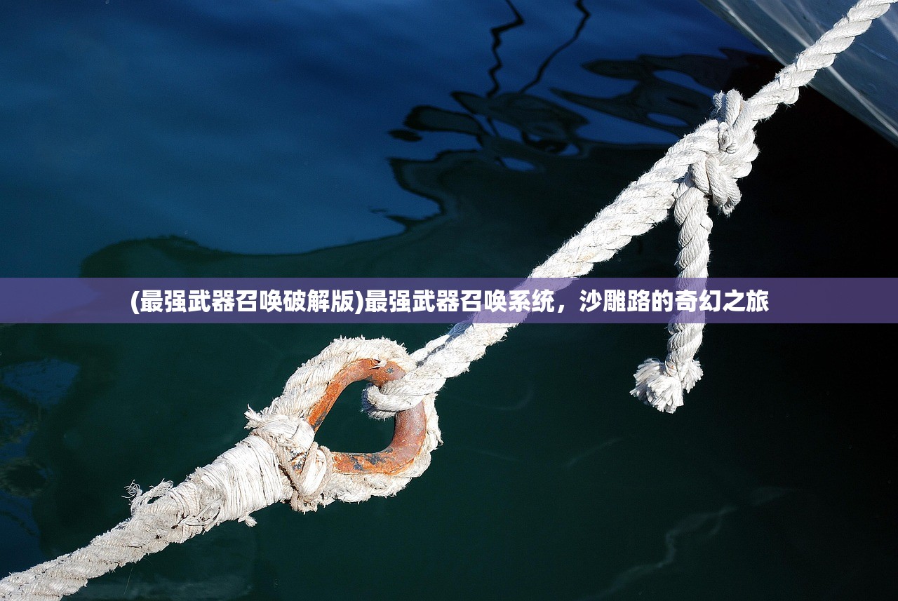 (最强武器召唤破解版)最强武器召唤系统，沙雕路的奇幻之旅