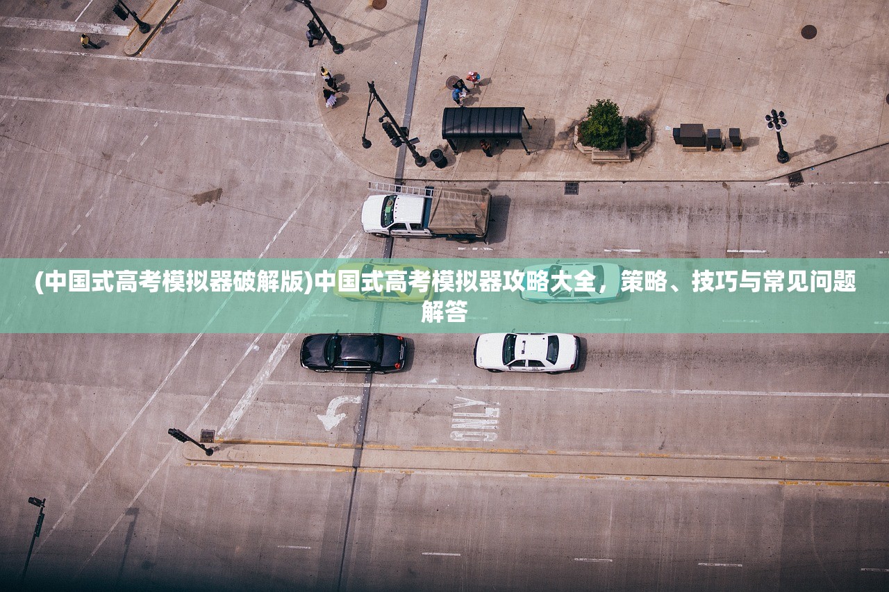 (中国式高考模拟器破解版)中国式高考模拟器攻略大全，策略、技巧与常见问题解答