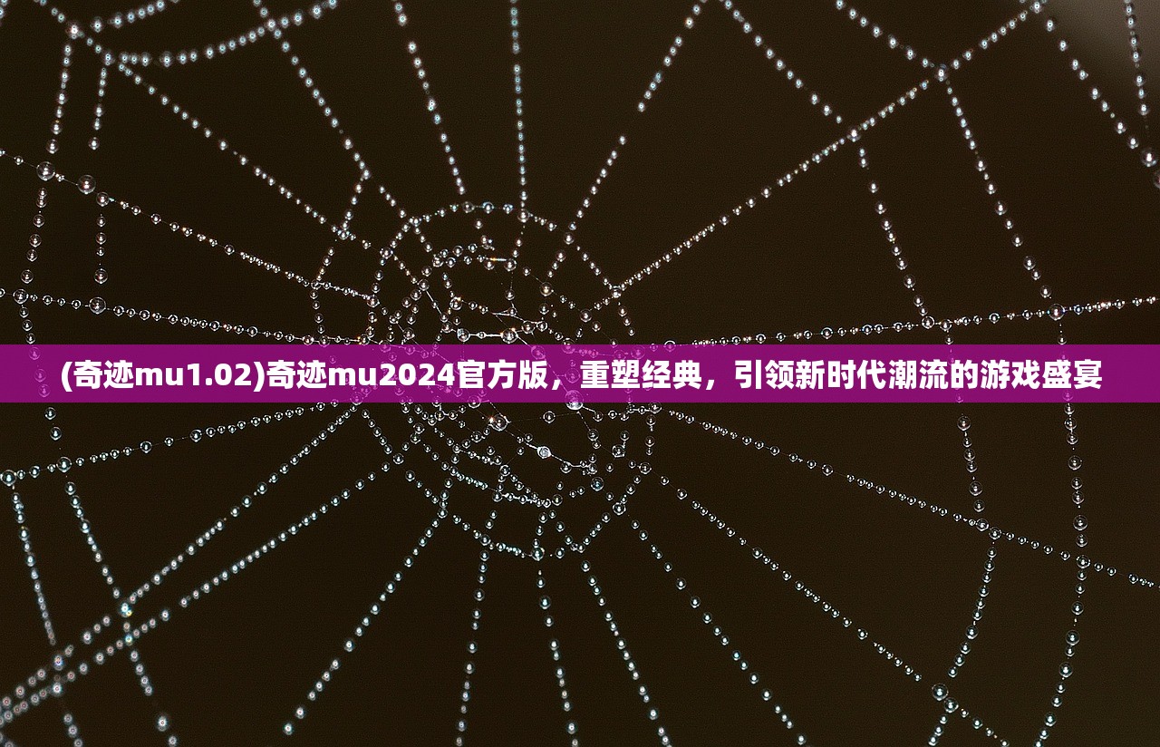 (奇迹mu1.02)奇迹mu2024官方版，重塑经典，引领新时代潮流的游戏盛宴